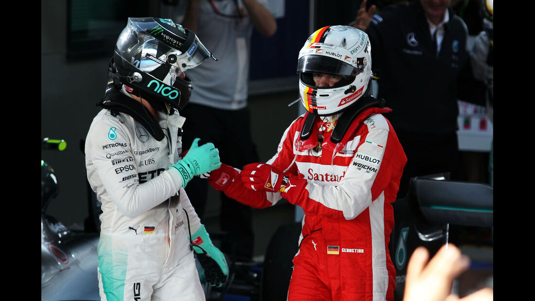 Rosberg & Vettel - Formel 1 - GP Australien 2015