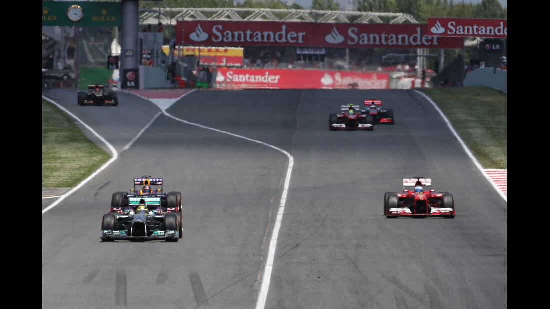 Rosberg & Vettel - Formel 1 - GP Spanien 2013