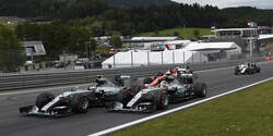 Rosberg vs. Hamilton - Formel 1 - GP Österreich 2015
