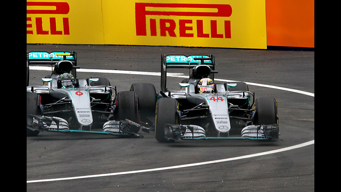 Rosberg vs. Hamilton - GP Österreich 2016