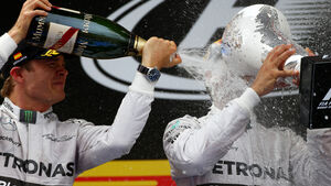 Rosberg vs. Hamilton - GP Spanien 2014