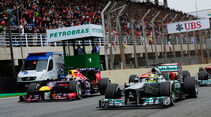 Rosberg vs. Vettel - GP Brasilien 2013