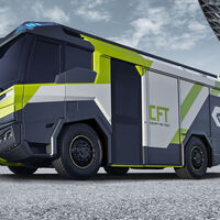 Rosenbauer Concept Fire Truck Hybrid Lšschfahrzeug