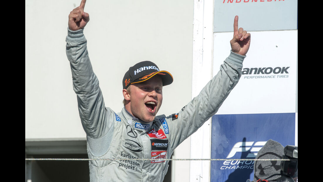 Rosenqvist, Formel 3-EM, Nürburgring, 3. Rennen 
