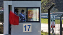 Rote Flagge - Formel 1 - GP Türkei - Istanbul - Freitag - 13.11.2020 