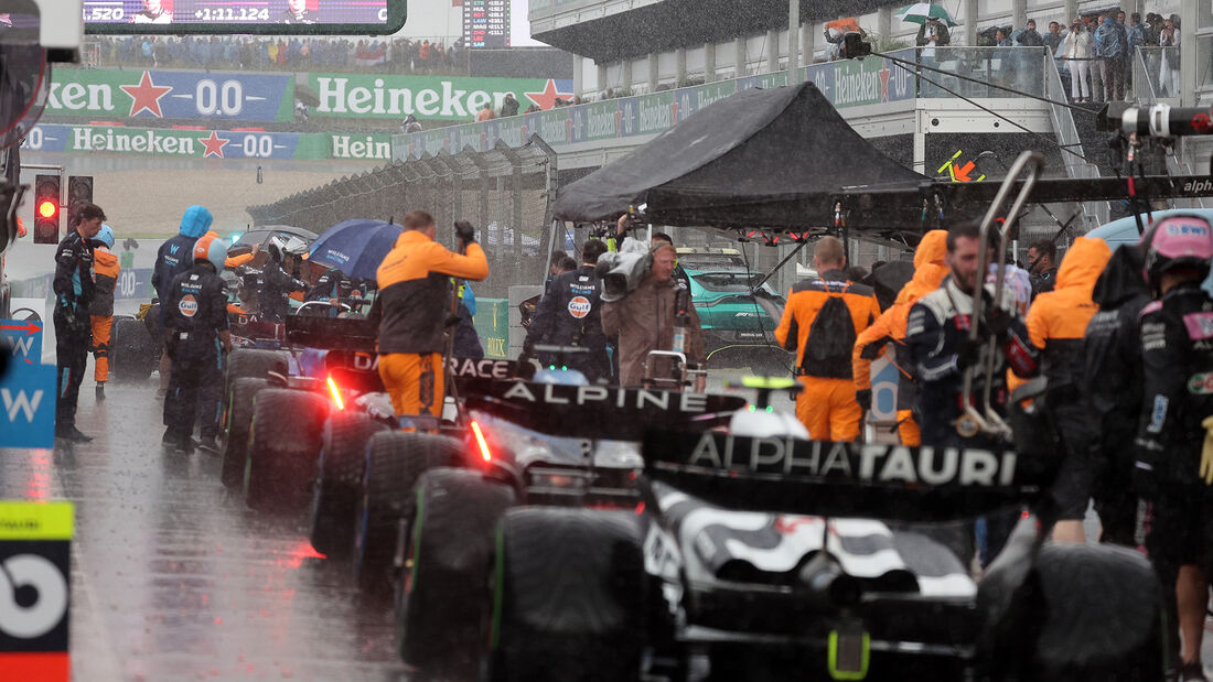 Rote Flagge - GP Niederlande 2023 - Zandvoort - Rennen 