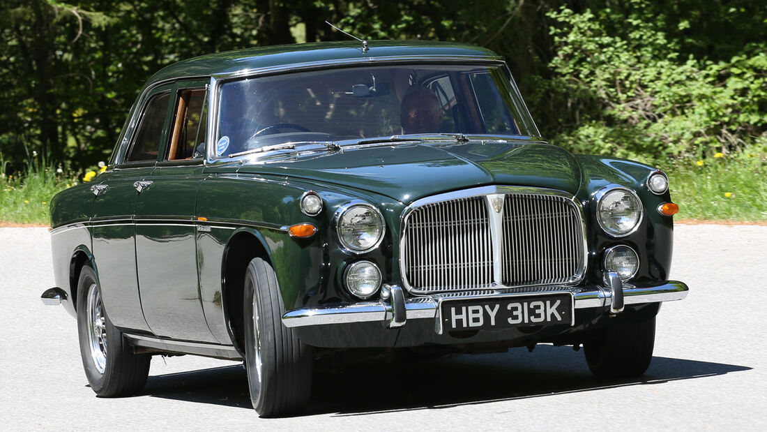 Rover P5B, Frontansicht