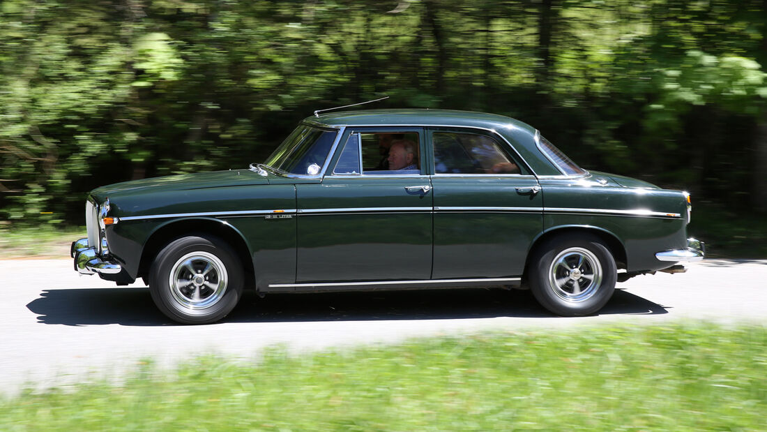 Rover P5B, Seitenansicht