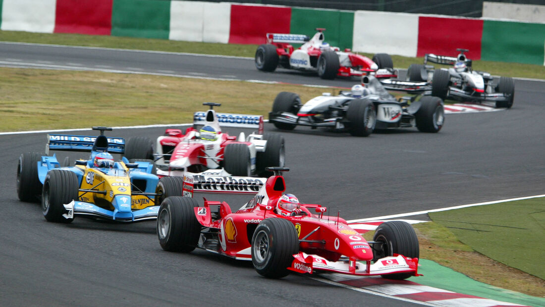 Rubens Barrichello - Ferrari - GP Japan 2003 - Suzuka - Historie