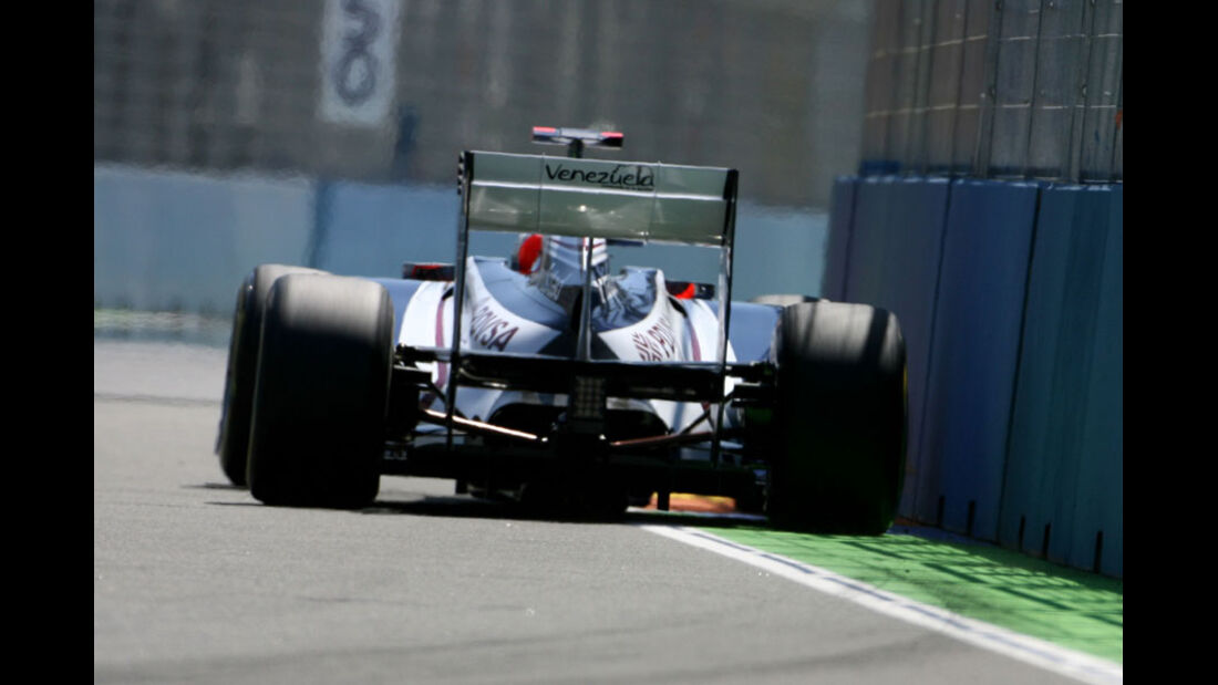 Rubens Barrichello - GP Europa - Qualifying - 25. Juni 2011
