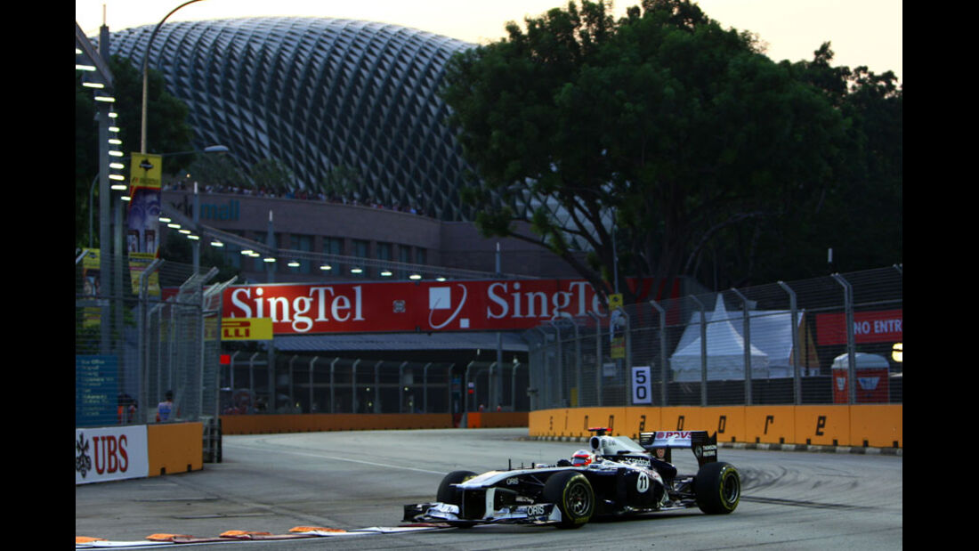 Rubens Barrichello - GP Singapur - 23. September 2011