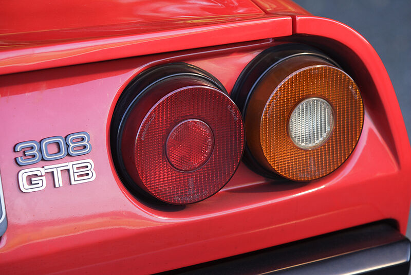 Rückleuchten des Ferrari 308 GTB