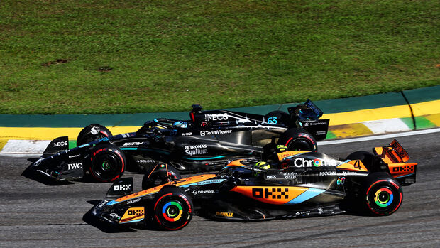 Russell - Norris - Formel 1 - GP Brasilien 2023 - Sprint 