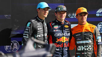 Russell - Verstappen - Norris - GP Niederlande 2023 - Zandvoort