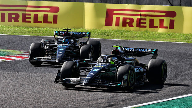 Russell vs. Hamilton - Formel 1 - GP Japan 2023