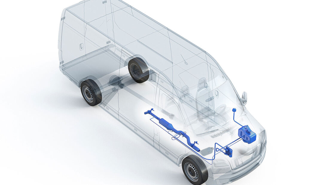 SCR-Kat Nachrüstung Diesel HJS Transporter