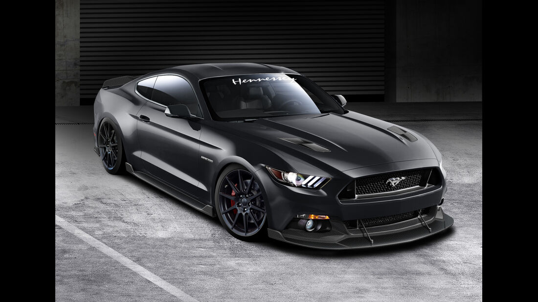 SEMA-Show 2014, Tuning, Messe, Hennessey, HPE 700 Mustang