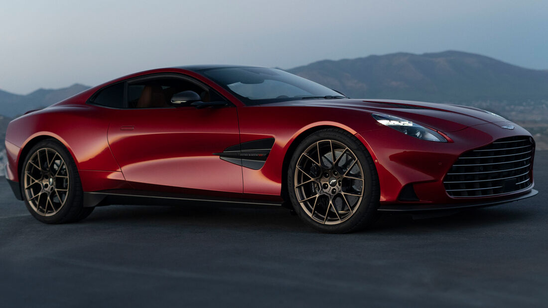 SPERRFRIST 02.09.24 22.30 Uhr Aston Martin Vanquish V12 2024 Neuvorstellung