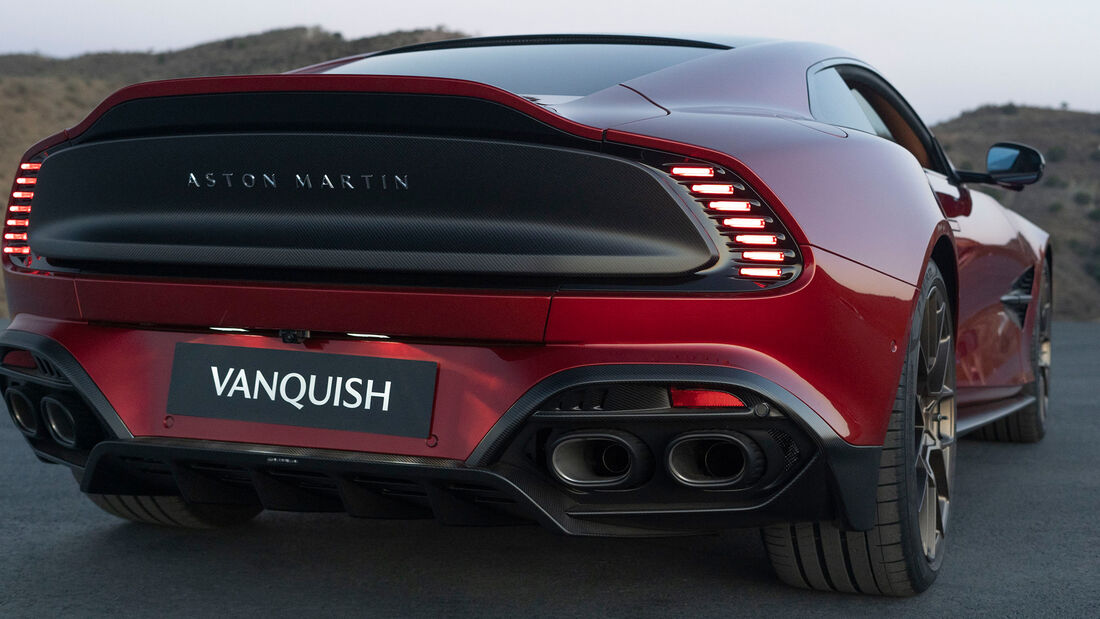 SPERRFRIST 02.09.24 22.30 Uhr Aston Martin Vanquish V12 2024 Neuvorstellung