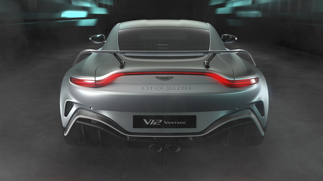 SPERRFRIST 16.3.22 13 Uhr Aston Martin Vantage V12 Neuvorstellung 2022