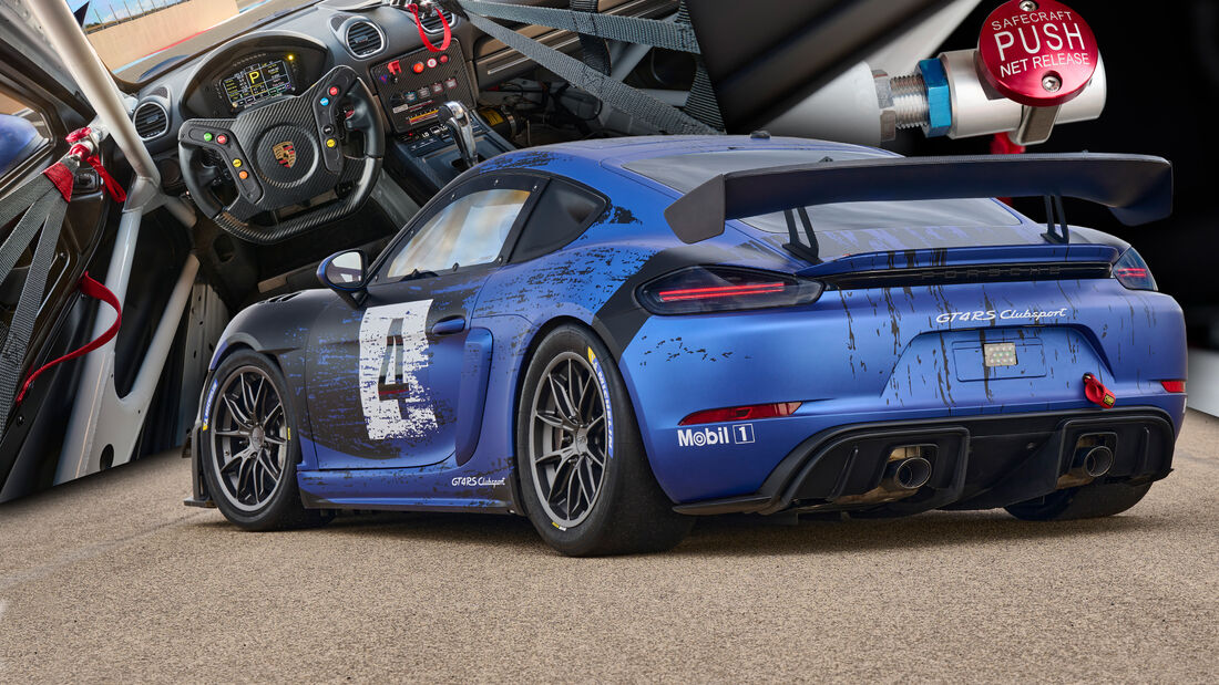 SPERRFRIST 17.11.21 6.00 Uhr Porsche 718 Cayman GT4 RS Clubsport Neuvorstellung
