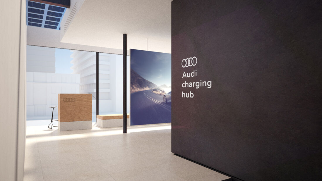 SPERRFRIST 20.05.21 16 Uhr Audi HPC Charging Hub