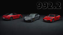 SPERRFRIST 28.5.24 / 15.30 Uhr Porsche 911 992.2 t-hybrid GTS Neuvorstellung Studio