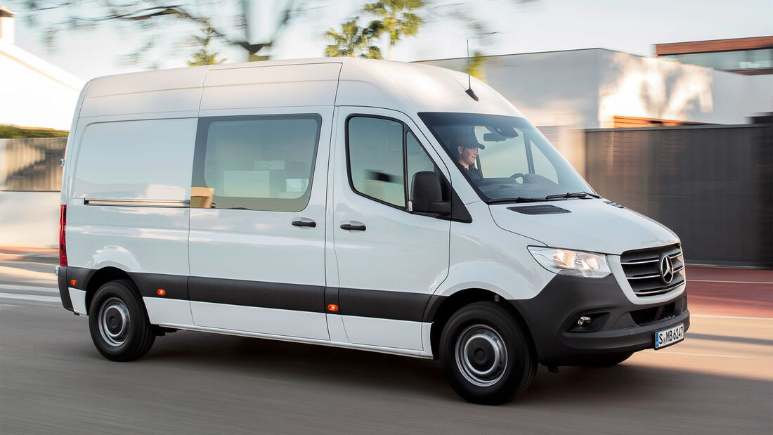 SPERRFRIST Mercedes Sprinter 2018 Vorabmaterial