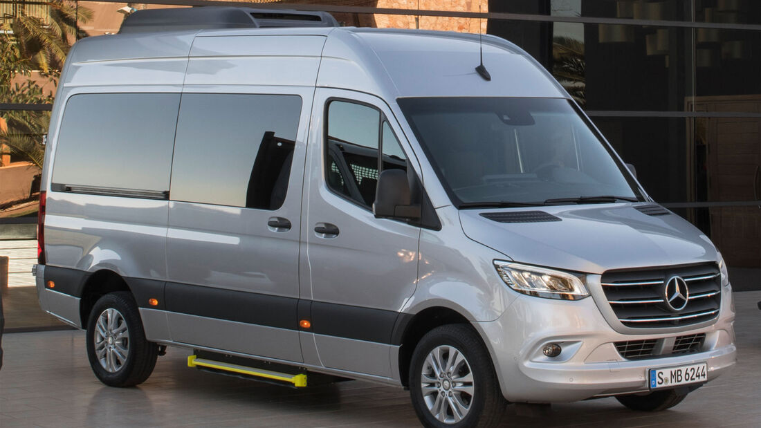 SPERRFRIST Mercedes Sprinter 2018 Vorabmaterial