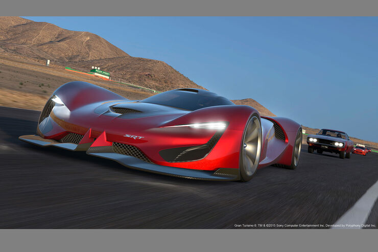 Srt Tomahawk Vision Gran Turismo Virtueller Renner Fur Die Rennsimulation Auto Motor Und Sport