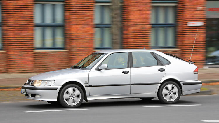 Saab 9-3 2.0 Turbo, Seitenansicht