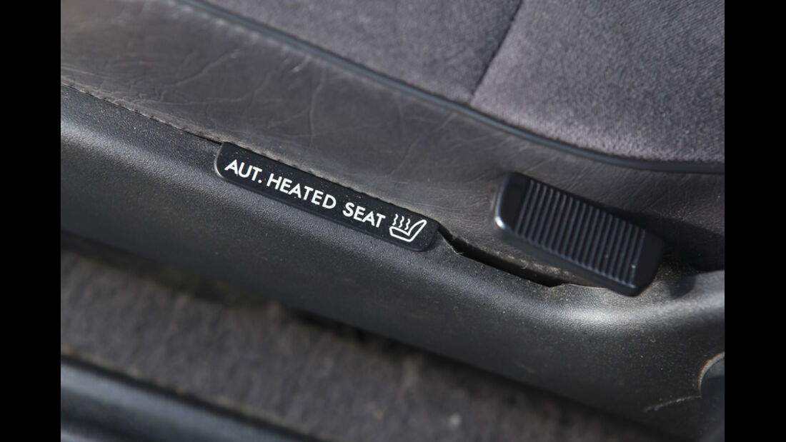 Saab 900, Detail, Sitzheizung