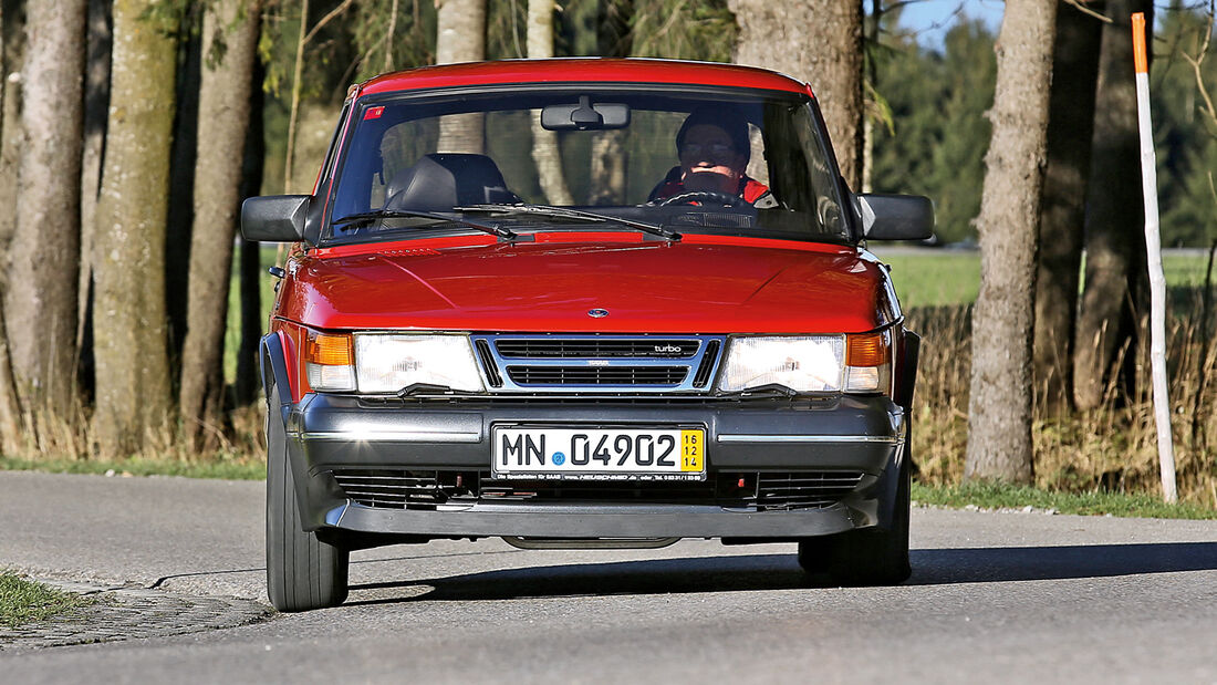 Saab 900 TURBO 16, Frontansicht