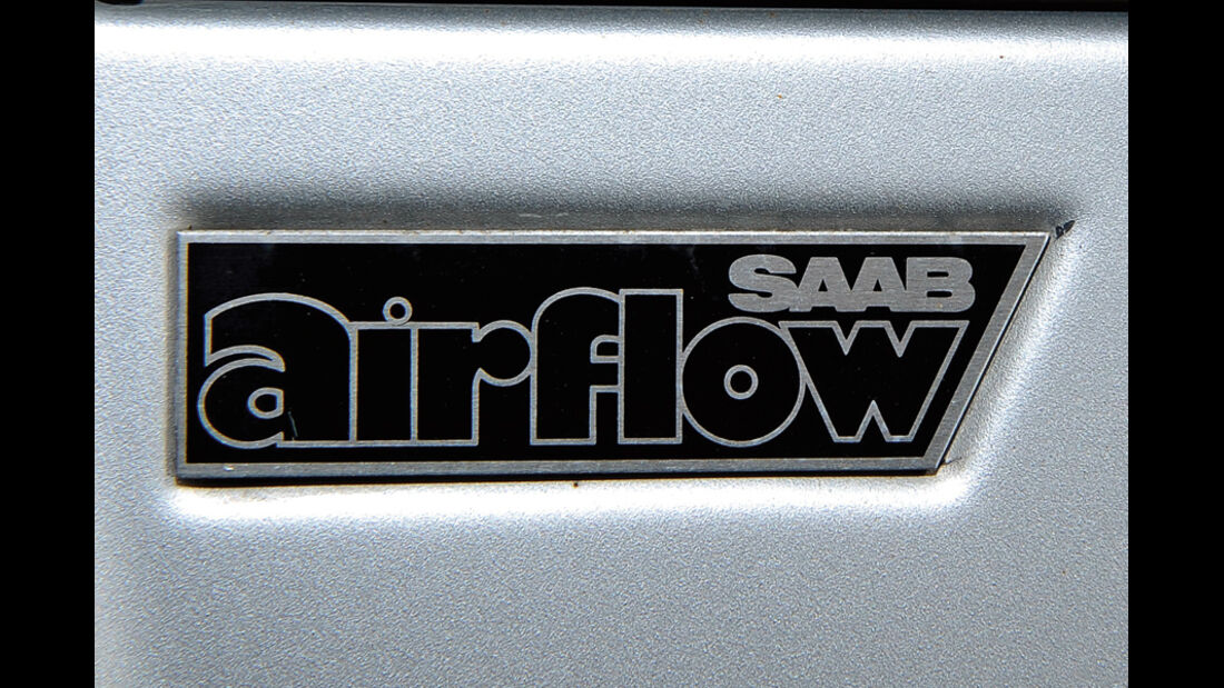 Saab 900 Turbo DeLuxe, Baujahr 1984 AirfolwSchriftzug