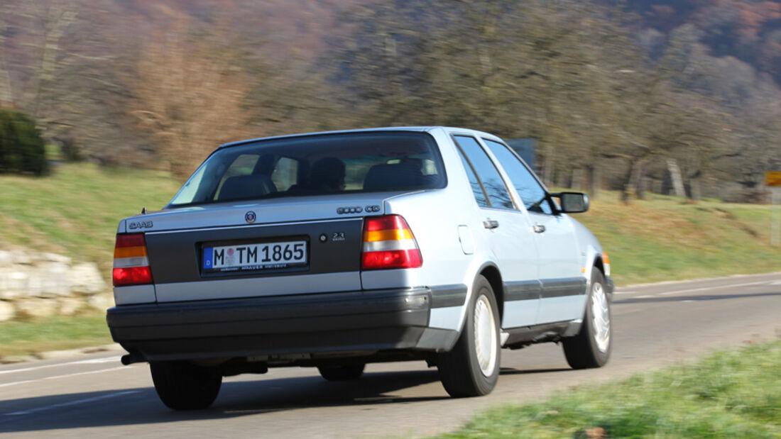 Saab 9000 CD, Heck