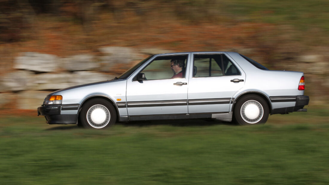 Saab 9000 CD, Seitenansicht