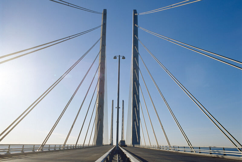Saab 9000, Schweden, Öresundbrücke