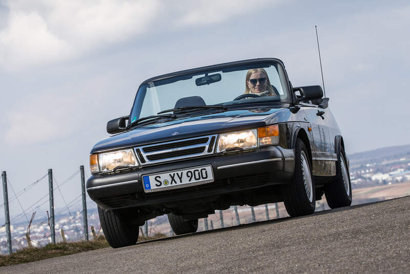 Saab 900i 16 Cabrio, Frontansicht