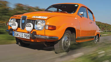 Saab 96, Frontansicht