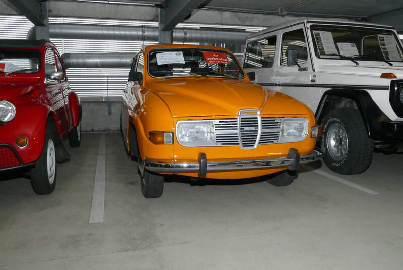 Saab 96 Kombi auf der Bremen Classic Motorshow 2020