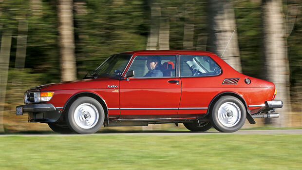 Saab 99 Turbo, Seitenansicht