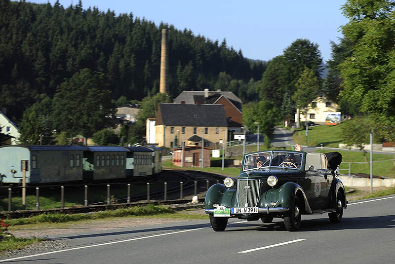 Sachsen Classic 2010, Impressionen der Etappe "Die Gläserne Manufaktur"