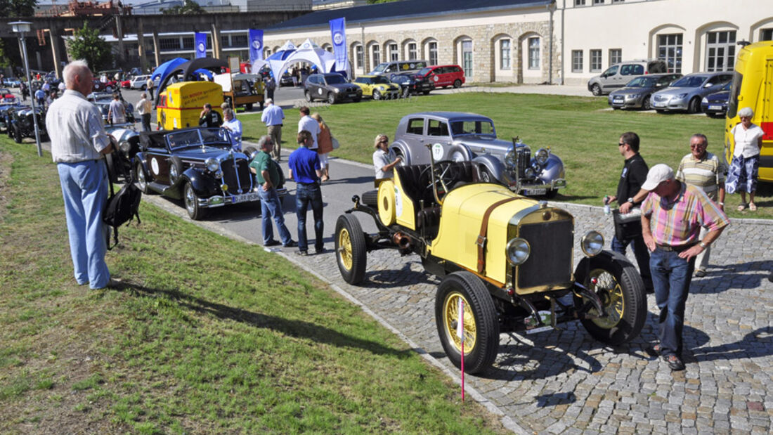 Sachsen Classic 2011, erste Etappe, Start in Dresden