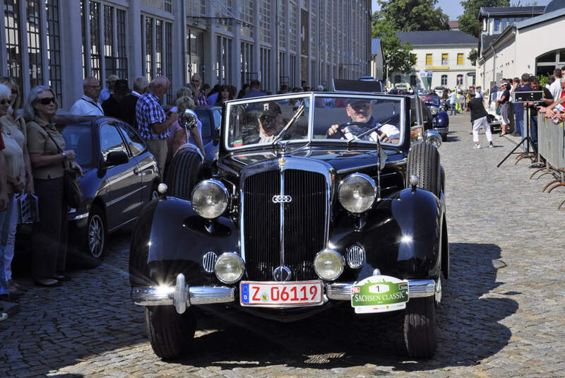 Sachsen Classic 2011, erste Etappe, Start in Dresden