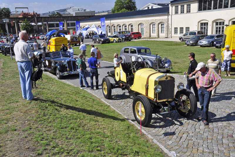 Sachsen Classic 2011, erste Etappe, Start in Dresden