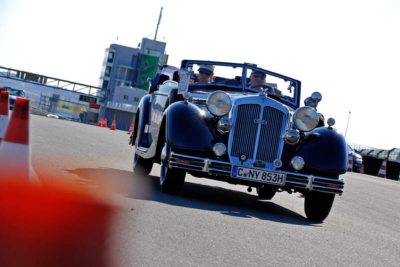 Sachsen Classic 2012, Vortag, Rallye-Lehrgang auf dem Sachsenring