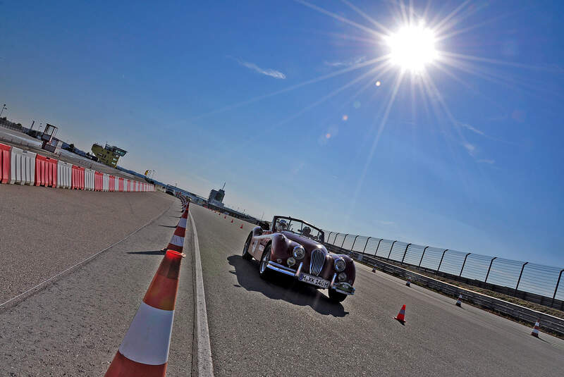 Sachsen Classic 2012, Vortag, Rallye-Lehrgang auf dem Sachsenring