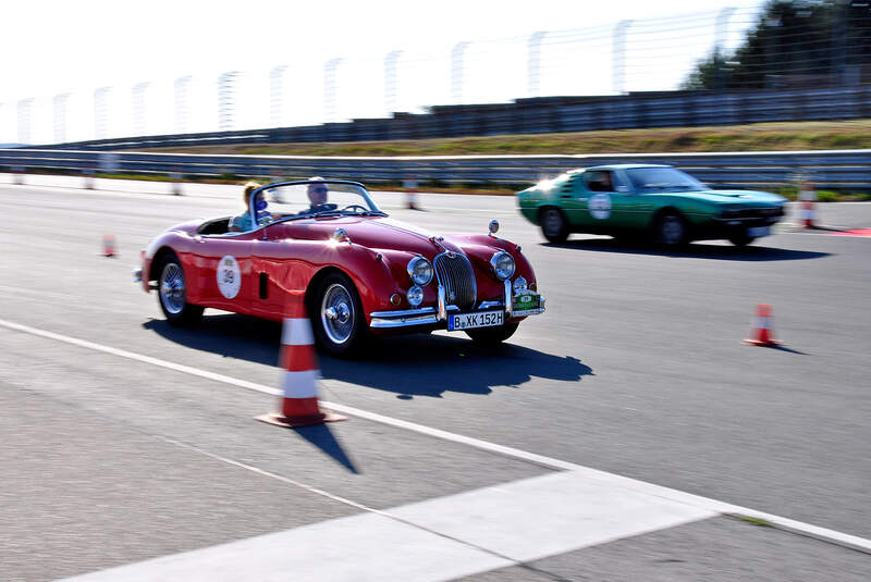 Sachsen Classic 2012, Vortag, Rallye-Lehrgang auf dem Sachsenring