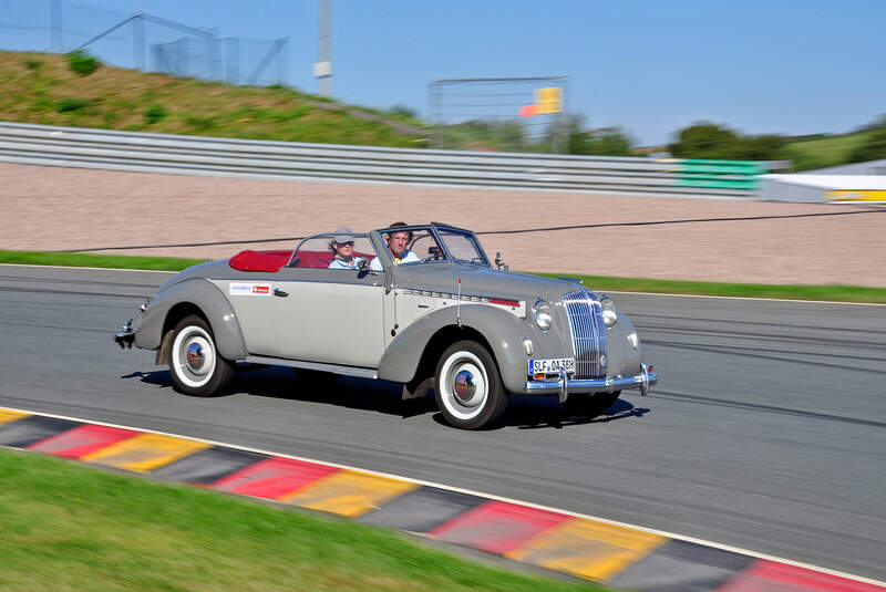 Sachsen Classic 2012, Vortag, Rallye-Lehrgang auf dem Sachsenring