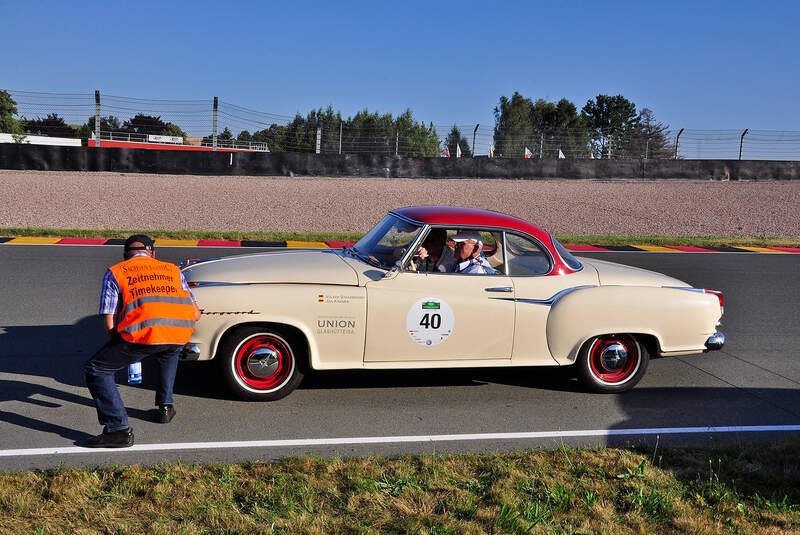 Sachsen Classic 2012, Vortag, Rallye-Lehrgang auf dem Sachsenring